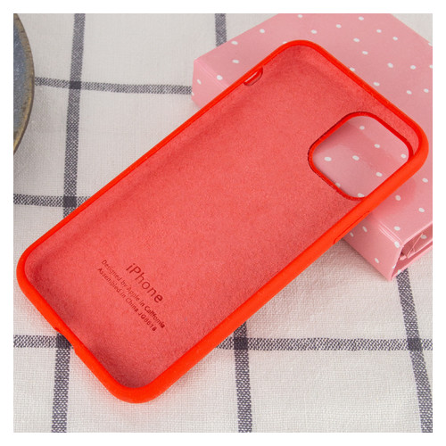 Чохол Epik Silicone Case Full Protective (AA) Apple iPhone 11 Pro Max (6.5) Червоний / Red фото №3