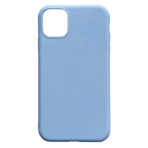 Силіконовий чохол Epik Candy Apple iPhone 11 Pro Max (6.5) Синій / Lilac Blue фото №1