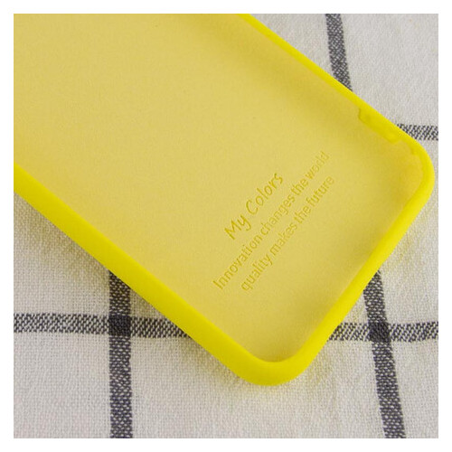 Чохол Epik Silicone Cover Full without Logo (A) Xiaomi Mi 10T Lite / Redmi Note 9 Pro 5G Жовтий / Flash фото №2
