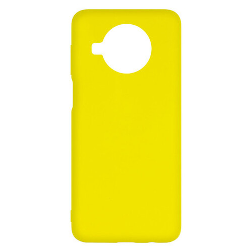 Чохол Epik Silicone Cover Full without Logo (A) Xiaomi Mi 10T Lite / Redmi Note 9 Pro 5G Жовтий / Flash фото №1