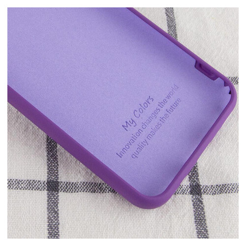 Чохол Epik Silicone Cover Full without Logo (A) Xiaomi Mi 10T Lite / Redmi Note 9 Pro 5G Фіолетовий / Purple фото №2