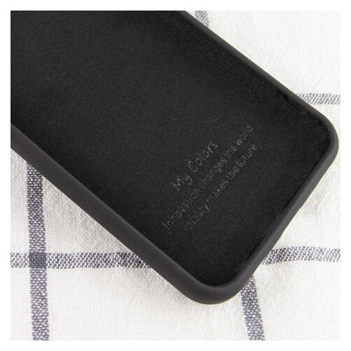 Чохол Epik Silicone Cover Full without Logo (A) Xiaomi Mi 10T Lite / Redmi Note 9 Pro 5G Чорний / Black фото №2