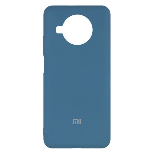 Чохол Epik Silicone Cover My Color Full Protective (A) Xiaomi Mi 10T Lite / Redmi Note 9 Pro 5G Синій / Navy blue фото №1
