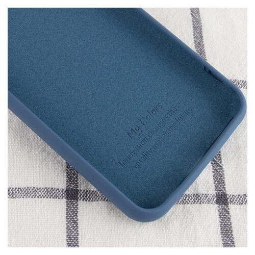 Чохол Epik Silicone Cover My Color Full Protective (A) Xiaomi Mi 10T Lite / Redmi Note 9 Pro 5G Синій / Navy blue фото №2