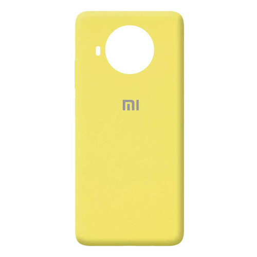 Чохол Epik Silicone Cover Full Protective (AA) Xiaomi Mi 10T Lite / Redmi Note 9 Pro 5G Жовтий / Yellow фото №1