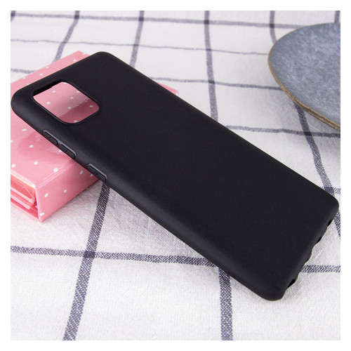 Чохол TPU Epik Black Samsung Galaxy Note 10 Lite (A81) Чорний фото №2