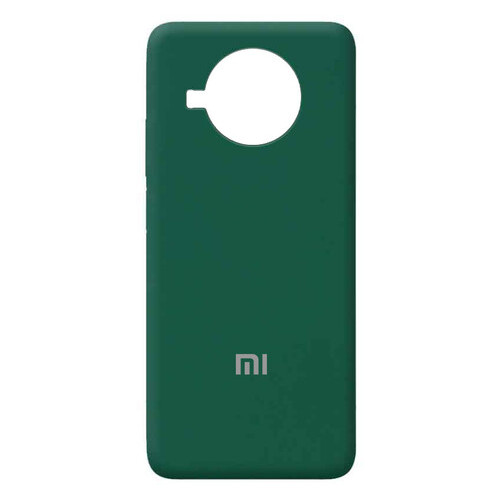 Чохол Epik Silicone Cover Full Protective (AA) для Xiaomi Mi 10T Lite / Redmi Note 9 Pro 5G Зелений / Pine Needle фото №1