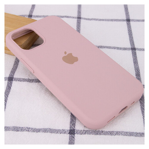 Чохол Epik Silicone Case Full Protective (AA) Apple iPhone 12 Pro / 12 (6.1) Рожевий / Pink Sand фото №2