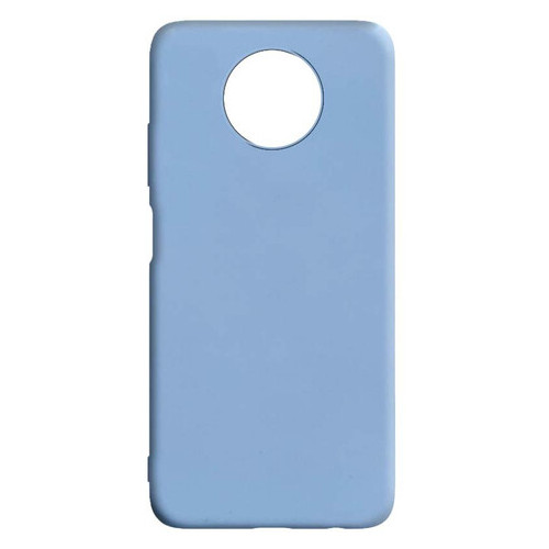 Силіконовий чохол Epik Candy Xiaomi Redmi Note 9 5G / Note 9T Блакитний / Lilac Blue фото №1