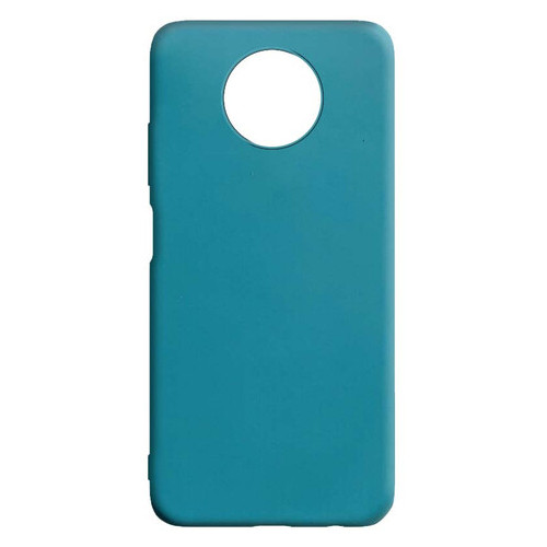 Силіконовий чохол Epik Candy Xiaomi Redmi Note 9 5G / Note 9T Синій / Powder Blue фото №1