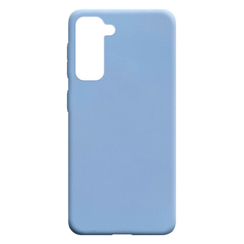 Силіконовий чохол Epik Candy Samsung Galaxy S21 Синій / Lilac Blue фото №1