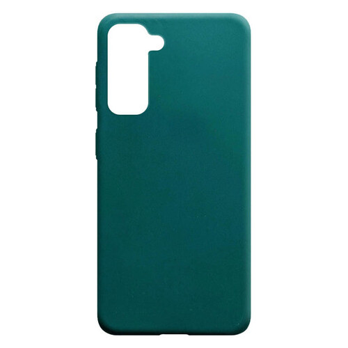 Силіконовий чохол Epik Candy Samsung Galaxy S21 Зелений / Forest green фото №1