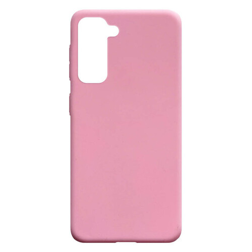 Силіконовий чохол Epik Candy Samsung Galaxy S21 Рожевий фото №1