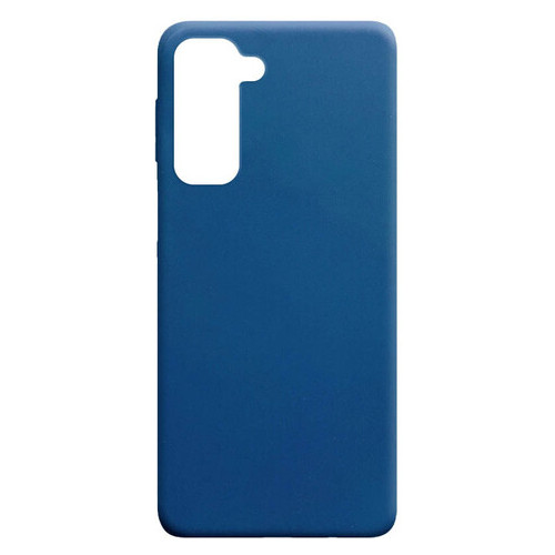 Силіконовий чохол Epik Candy Samsung Galaxy S21 Синій фото №1