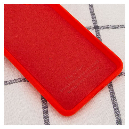 Чохол Epik Silicone Cover Full without Logo (A) Oppo A73 Червоний / Red фото №3