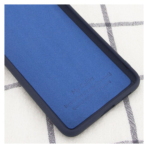 Чохол Epik Silicone Cover Full without Logo (A) Oppo A73 Синій / Midnight blue фото №2