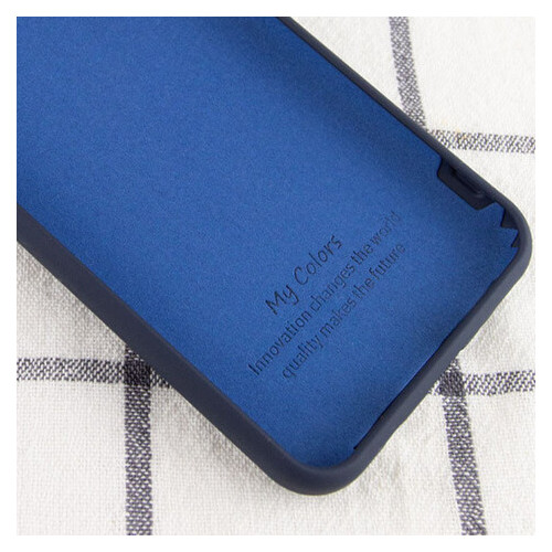 Чохол Epik Silicone Cover My Color Full Protective (A) Oppo A73 Синій / Midnight blue фото №2