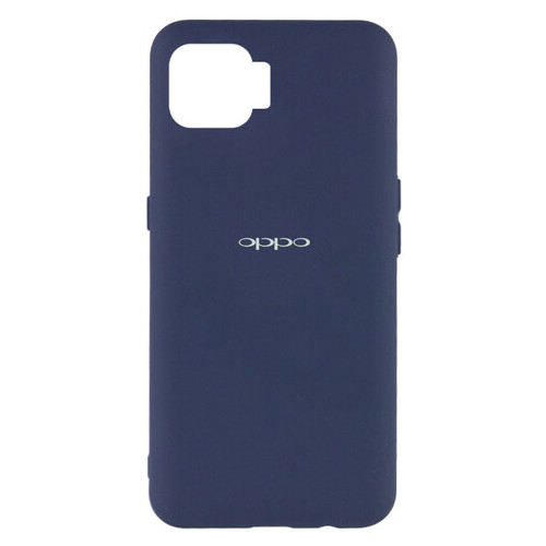 Чохол Epik Silicone Cover My Color Full Protective (A) Oppo A73 Синій / Midnight blue фото №1