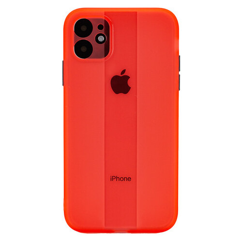 Чохол Epik TPU Glossy Line Full Camera Apple iPhone 12 (6.1) Червоний фото №1