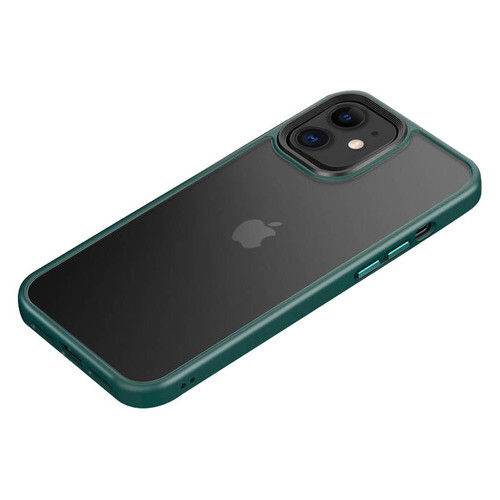 TPU PC чохол Epik Metal Buttons Apple iPhone 11 (6.1) Зелений фото №1