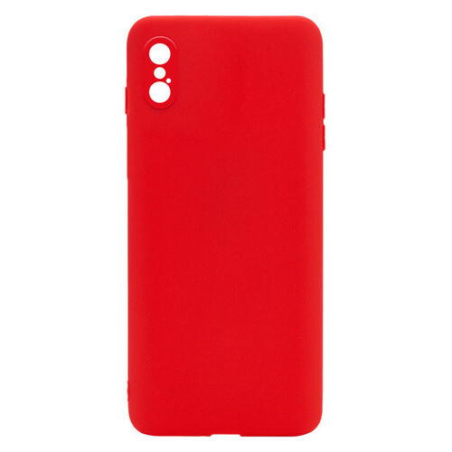 Силіконовий чохол Epik Candy Full Camera Apple iPhone X/XS (5.8) Червоний / Red фото №1