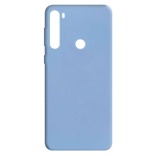 Силіконовий чохол Epik Candy Xiaomi Redmi Note 8 Блакитний / Lilac Blue фото №1