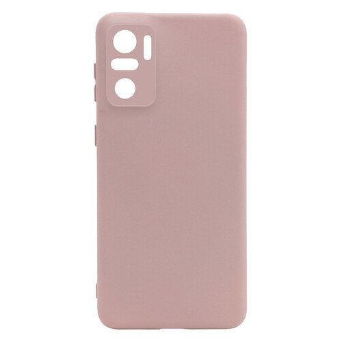 Чохол Epik Silicone Cover Full Camera без Logo (A) Xiaomi Redmi Note 10 Рожевий / Pink Sand фото №1