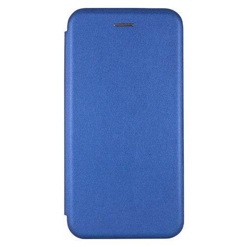 Кожаный чехол-книжка Epik Classy Oppo A15s / A15 Синий фото №1