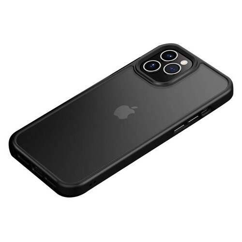 TPU PC чохол Epik Metal Buttons Apple iPhone 11 Pro Max (6.5) Чорний фото №1