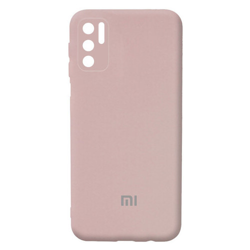Чохол Epik Silicone Cover Full Camera (AA) Xiaomi Redmi Note 10 5G / Poco M3 Pro Рожевий / Pink Sand фото №1