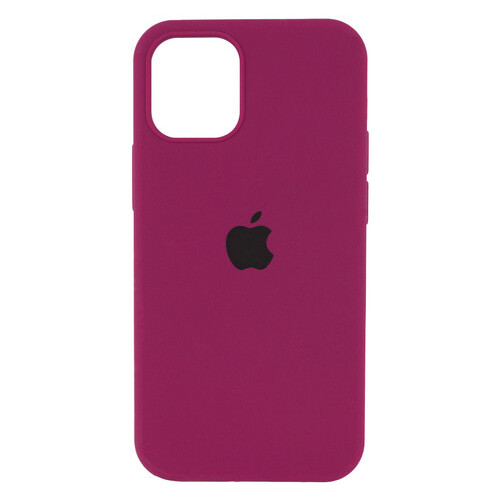 Чохол Epik Silicone Case Full Protective Apple iPhone 13 (6.1) Бордовий / Maroon фото №1