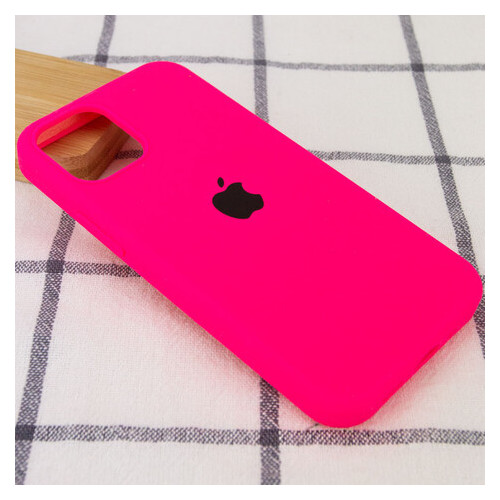 Чохол Epik Silicone Case Full Protective Apple iPhone 13 (6.1) Рожевий / Barbie pink фото №2