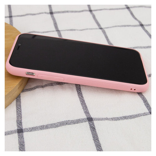 Шкіряний чохол Epik Xshield Apple iPhone 13 Pro (6.1) Рожевий / Pink фото №4