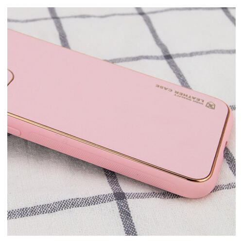Шкіряний чохол Epik Xshield Apple iPhone 13 Pro (6.1) Рожевий / Pink фото №2