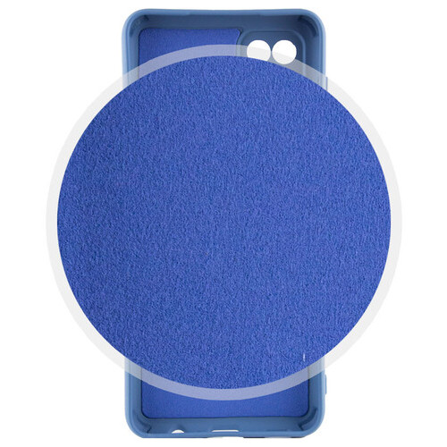 Чохол Epik Silicone Cover Lakshmi Full Camera (A) Samsung Galaxy A12 / M12 Синій / Navy Blue фото №3