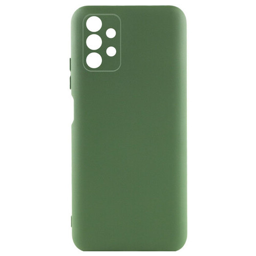 Чохол Epik Silicone Cover Lakshmi Full Camera (A) Samsung Galaxy A32 4G Зелений / Dark green фото №1