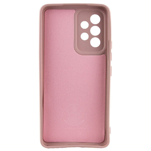 Чохол Epik Silicone Cover Lakshmi Full Camera (A) Samsung Galaxy A73 5G Рожевий / Pink Sand фото №2