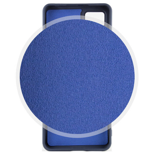 Чохол Epik Silicone Cover Lakshmi Full Camera (A) Xiaomi Redmi Note 11 Pro (Global) / Note 11 Pro 5G Синій / Midnight Blue фото №3