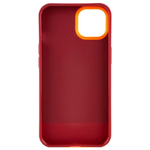 Чохол Epik TPU PC Bichromatic Apple iPhone 11 (6.1) Brown burgundy / Orange фото №2