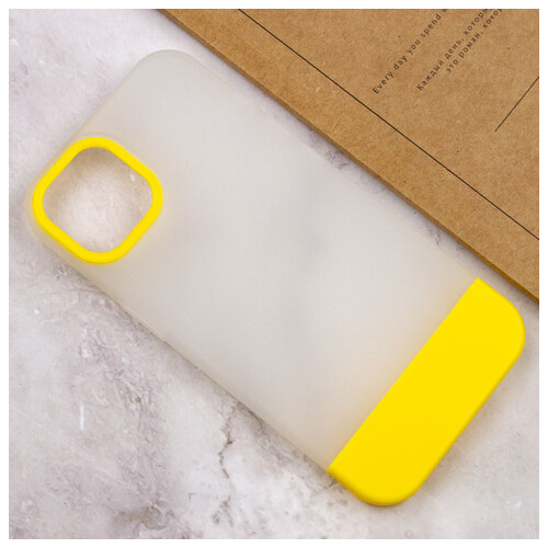 Чохол Epik TPU PC Bichromatic Apple iPhone 11 Pro (5.8) Matte / Yellow фото №5