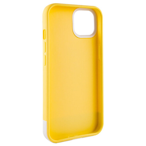 Чохол Epik TPU PC Bichromatic Apple iPhone 11 Pro Max (6.5) Creamy-yellow / White фото №3