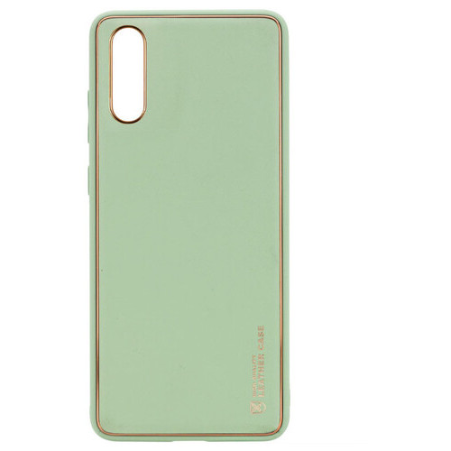 Шкіряний чохол Epik Xshield для Samsung Galaxy A50 (A505F) / A50s / A30s Зелений / Pistachio фото №1