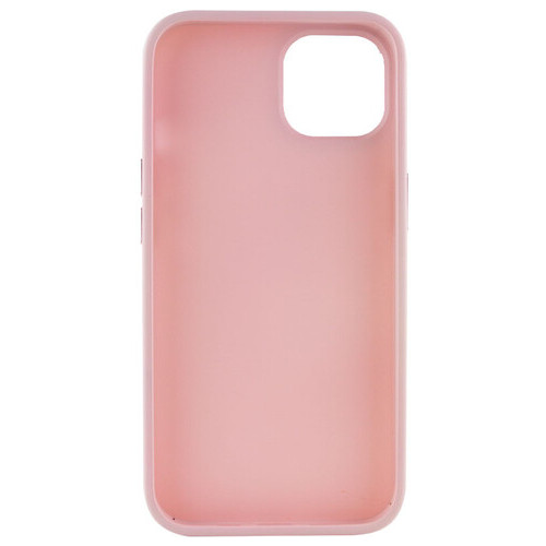 TPU чохол Epik Bonbon Metal Style Apple iPhone 12 Pro / 12 (6.1) Рожевий / Light pink фото №3