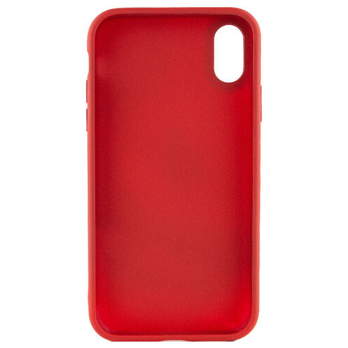 TPU чохол Epik Bonbon Metal Style Apple iPhone XS Max (6.5) Червоний / Red фото №3