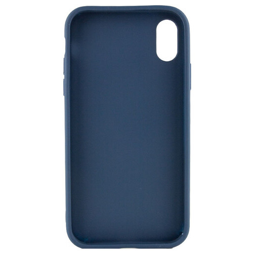 TPU чохол Epik Bonbon Metal Style Apple iPhone XS Max (6.5) Синій / Cosmos blue фото №3