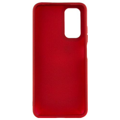 TPU чохол Epik Bonbon Metal Style Xiaomi Redmi Note 11 (Global) / Note 11S Червоний / Red фото №3