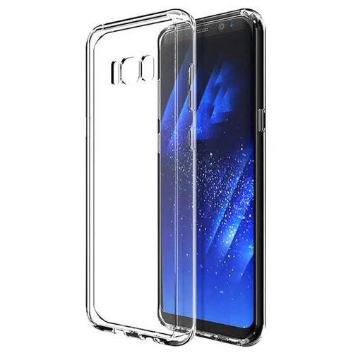 TPU чохол Epik Epic Transparent 1.5mm Samsung G955 Galaxy S8 Plus Безбарвний (прозорий) фото №1