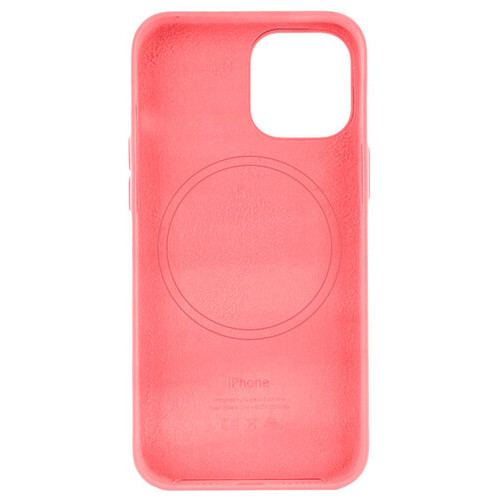 Шкіряний чохол Epik Leather Case (AA) з MagSafe Apple iPhone 13 Pro (6.1) Crimson фото №2