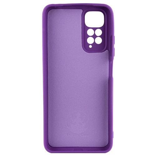 Чохол Epik Silicone Cover Lakshmi Full Camera (A) для Xiaomi Redmi Note 11 (Global) / Note 11S Фіолетовий / Purple фото №2