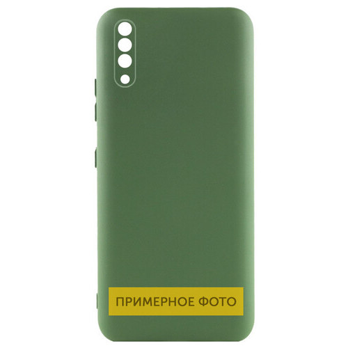 Чохол Epik Silicone Cover Lakshmi Full Camera (A) Samsung Galaxy M53 5G Зелений / Dark green фото №1
